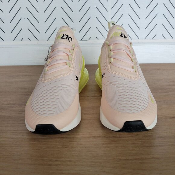 ✨✨Nike Air Max 270 Womens Shoes Sz 9 Peach Pink Green Comfy Sneakers AH6789-802✨ - Picture 4 of 10